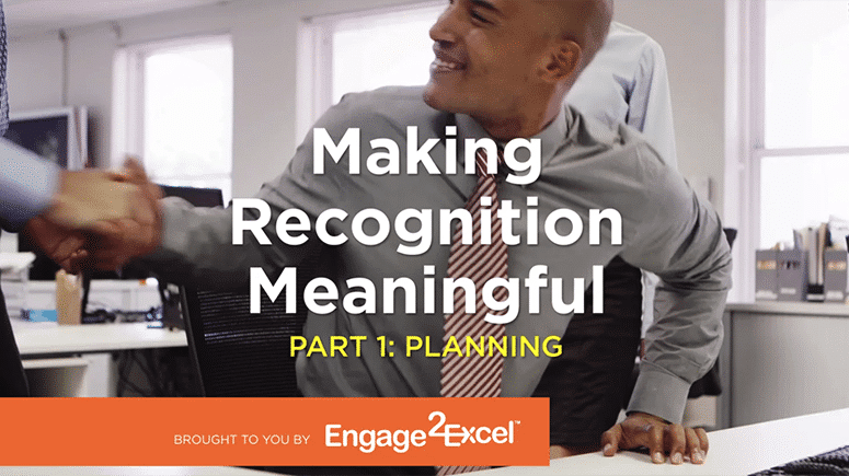 Making Recognition Meaningful – Part 1