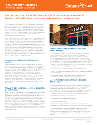 SALLY BEAUTY HOLDINGS Profil de leader visionnaire