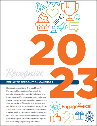 2023 Employee Recognition Calendar
