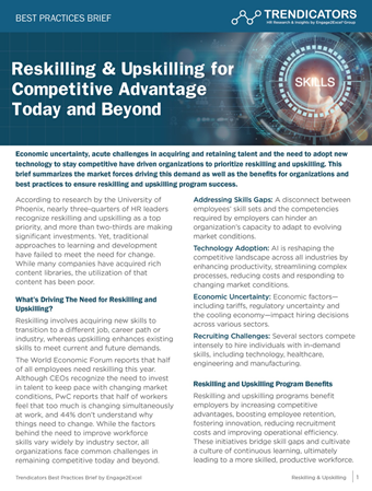 Why & How to Prioritize Reskilling & Upskilling Now